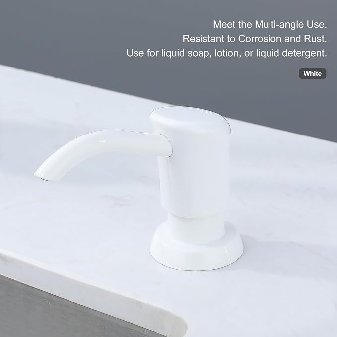 GAGALIFE Dish Soap Dispenser for Kitchen Sink, 17 oz Bottle, No-Leak ABS Pump - Image 7