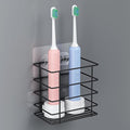 Open-Design Adhesive Shower Toothbrush Holder Wall Mounted by Oasiteege