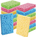 PANYEE Cleaning Scrub Colored Sponge, Non-Scratch Kitchen Cellulose Dishwashing by PANYEE