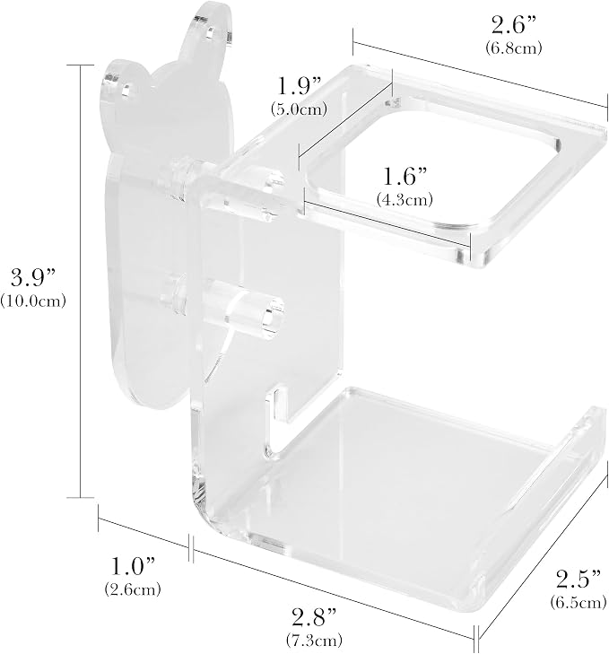 Electric Toothbrush Holder Wall Mounted, Electric Toothbrush Cord Organizer - Image 2