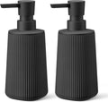 Black 2 Pack Hand Soap Dispensers Set | by zuxzmj