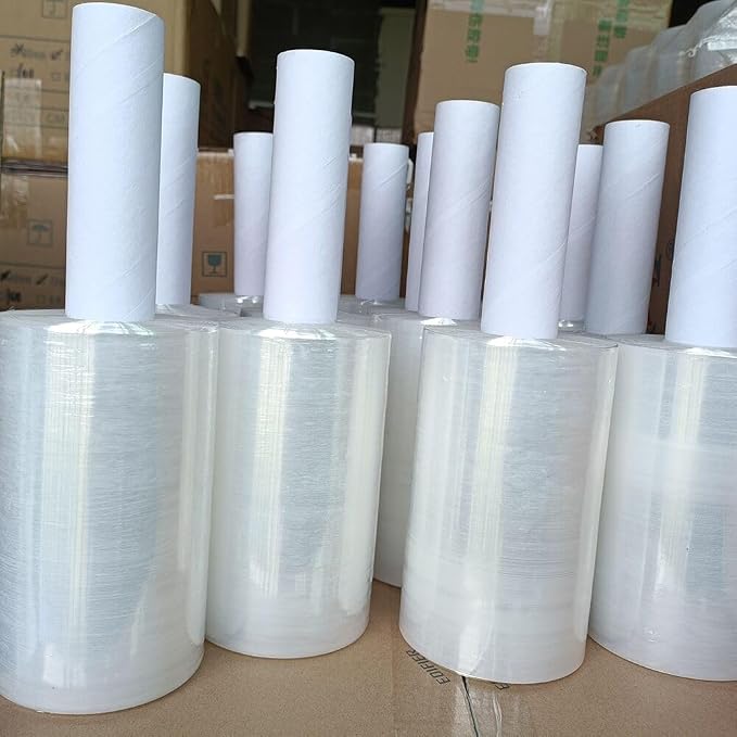 Clear Stretch Wrap 6"×1000' Plastic Wrap Roll - Image 6
