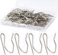 Sopito 58Pcs Curtain Hooks for Door Window Shower Curtain, Durable Metal by Sopito