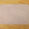 MicoYang Silicone Dish Drying Mat — Quick-Dry Ridges Counter & Sink Pad by MicoYang