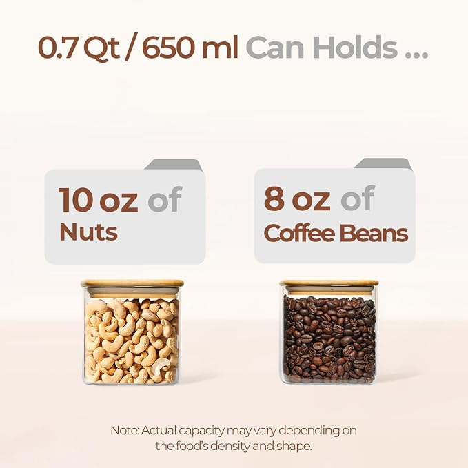 ComSaf Square Glass Containers - Image 3