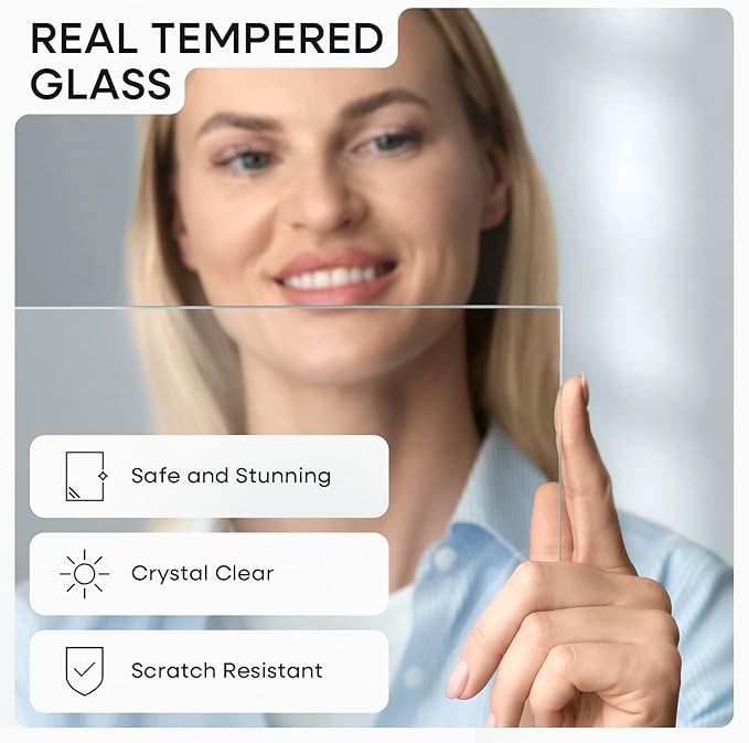 Homeforia A3 Picture Frame Gold, High End Metal 11.7 x 16.5 inch Poster Frames with Mat 8.3 by 11.7 for Photo, A3 Size Frames Matted to A4 Print, 11.7x16.5 Wall Hanging Frame, Tempered Glass, Set of 2