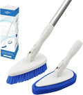 Qaestfy Shower Scrubber Cleaning Brush Combo Bath Tub Tile Cleaner Scrubber by Qaestfy