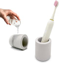 Diatomite Toothbrush Holder, Quick Dry Bathroom Stand | Water Absorbing by Unknown