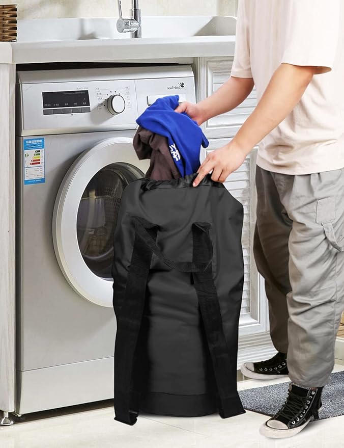 Dalykate Backpack Laundry Bag, 115L Large Hamper - Image 7