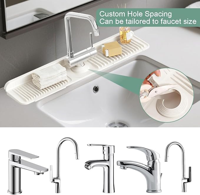 24 Inch Upgraded Draining Mat Folding faucet Mat - Image 8