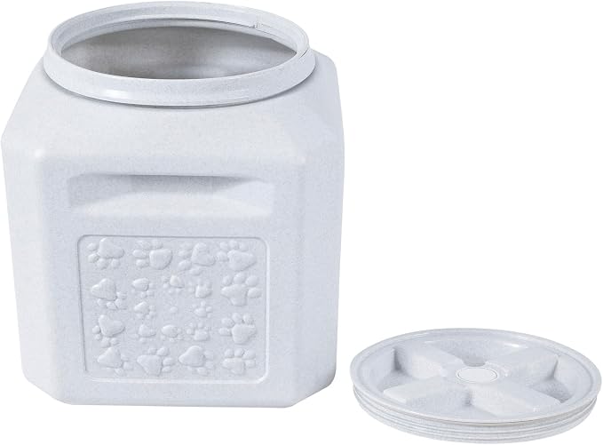 Vittles Vault Vittles Vault Pawprint Food Storage Container + Scoop, 25lbs | - Image 2