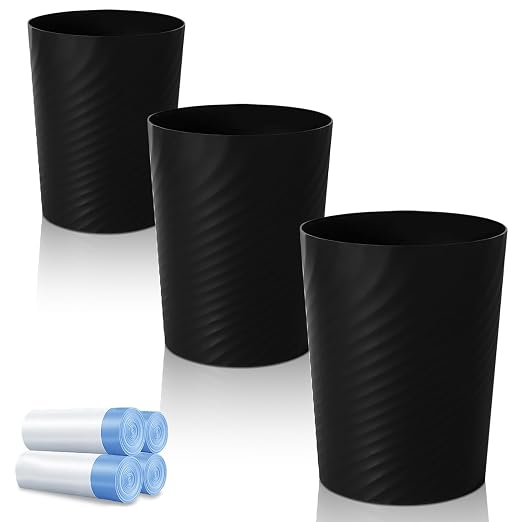 UUJOLY Small Bathroom Trash Can by UUJOLY