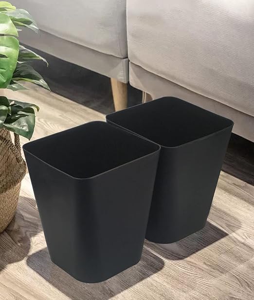 1.6 Gallon Small Trash Can Bathroom Wastebasket Garbage Can - Image 7