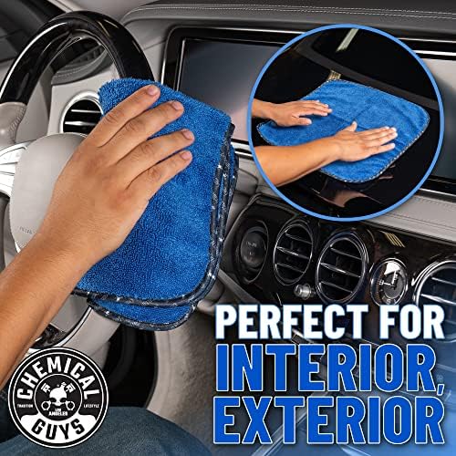 Chemical Guys, Professional Microfiber Towels, 16 x 16 in, 12 Pack - Image 6