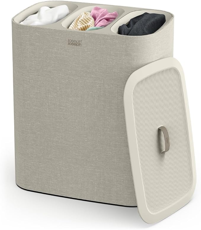 Joseph Joseph Tota Trio 90 liter/23.8 gallon Laundry Hamper Separation Basket by Unknown