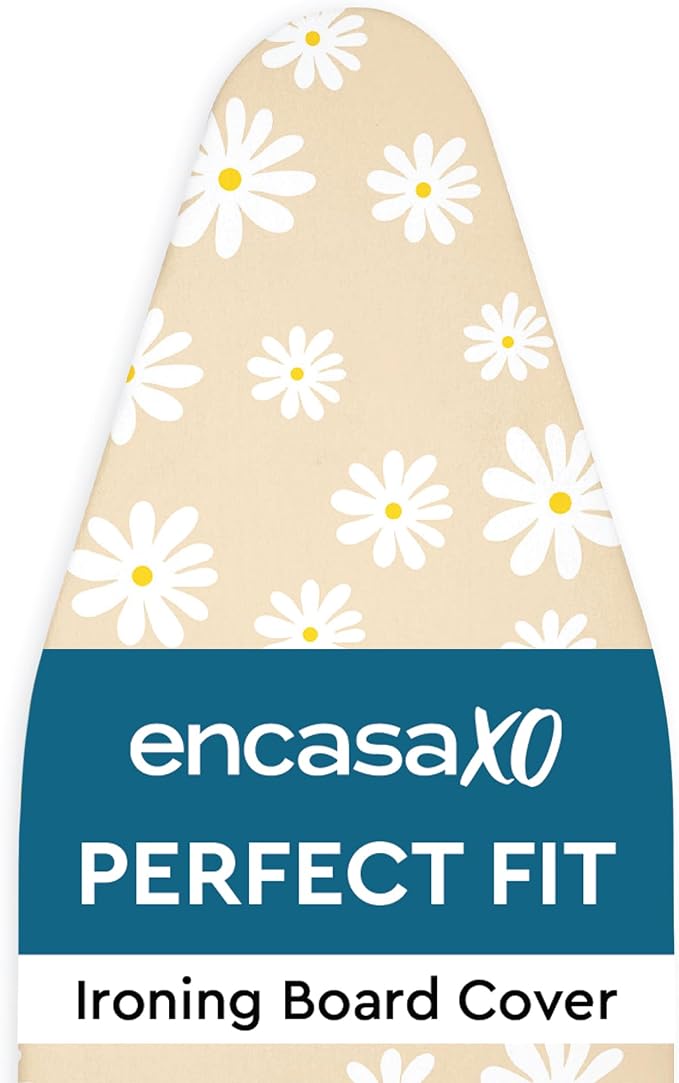 Encasa XO Ironing Board Cover and Pad, Thick Felt 54"x18" by EncasaXO