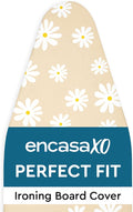 Encasa XO Ironing Board Cover and Pad, Thick Felt 54"x18" by EncasaXO