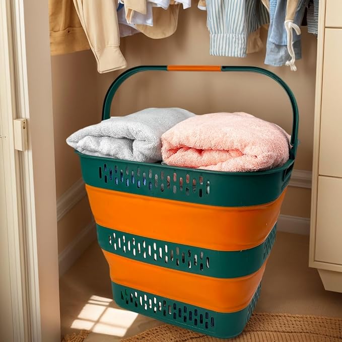 SAMMART 38L Collapsible Laundry Basket - Image 3