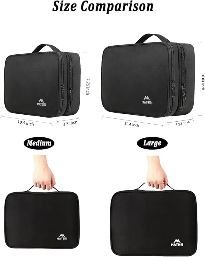 MATEIN Electronics Organizer Travel Case, Cable Organizer Bag, Gifts - Image 2