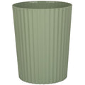 JiatuA Small Bathroom Trash Can Plastic Wastebasket Garbage Can Green | Sturdy by JiatuA