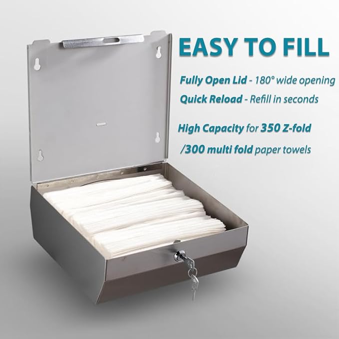 Paper Towel Dispenser Wall Mount - Image 7