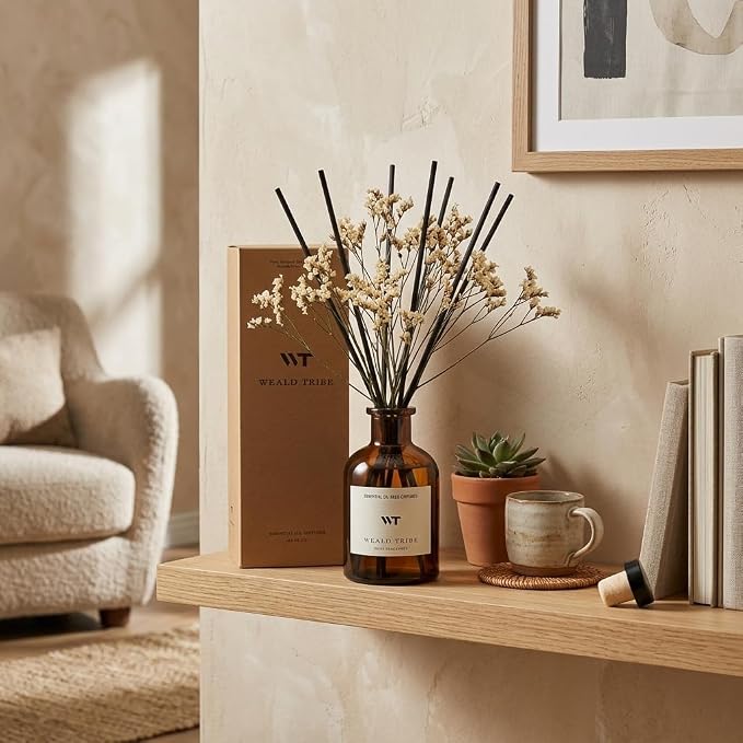 Flower Reed Diffuser Set Lime & Citrus Scent - Image 5