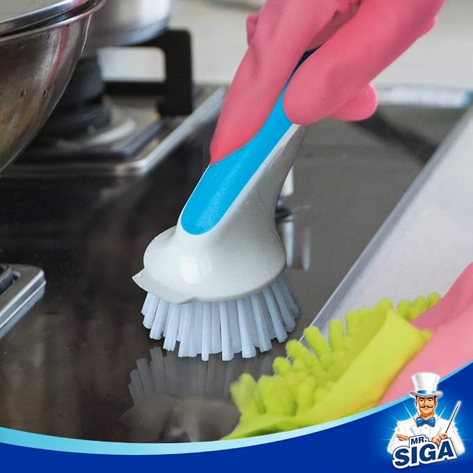 MR.SIGA Pot and Pan Cleaning Brush, Dish Brush - Image 5