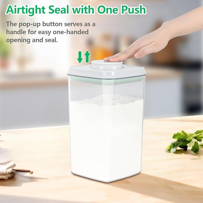 4.2 Qt Airtight Flour Rice Storage Container - Image 2