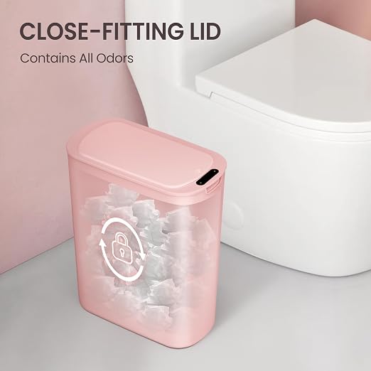 Cesun Automatic Small Bathroom Trash Can - Image 4