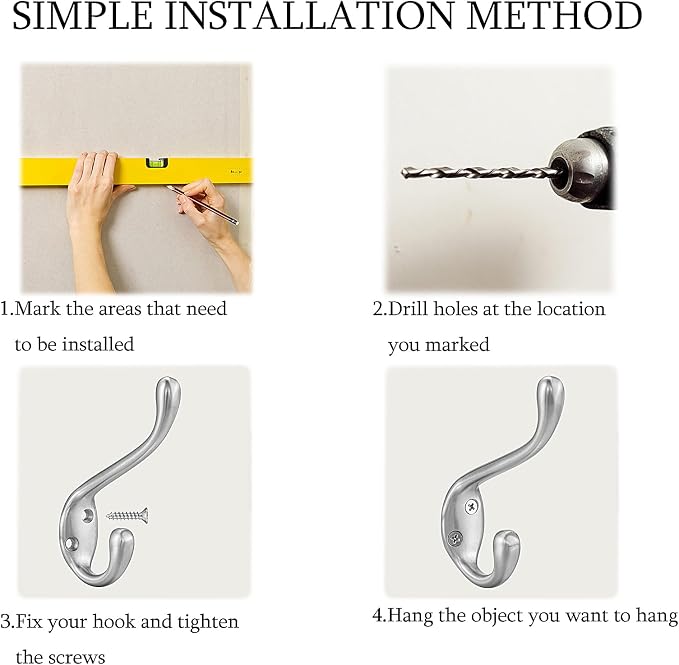 Coat Hooks 10 Pack - Image 3