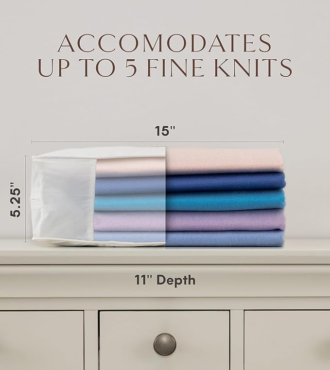 Luxury Organic Cotton Sweater Storage Bag - Image 2