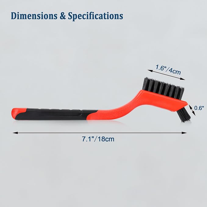 3pcs Nylon Brushes for Cleaning, Small Cleaning Brushes - Image 2