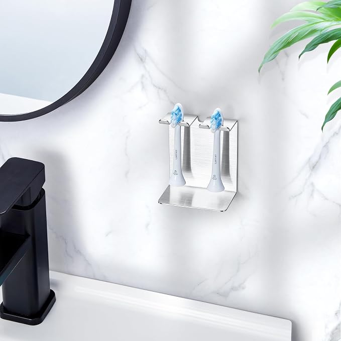 Toothbrush Head Holder for Shower Bathroom, YAYINLI Electric Toothbrush Holders - Image 4
