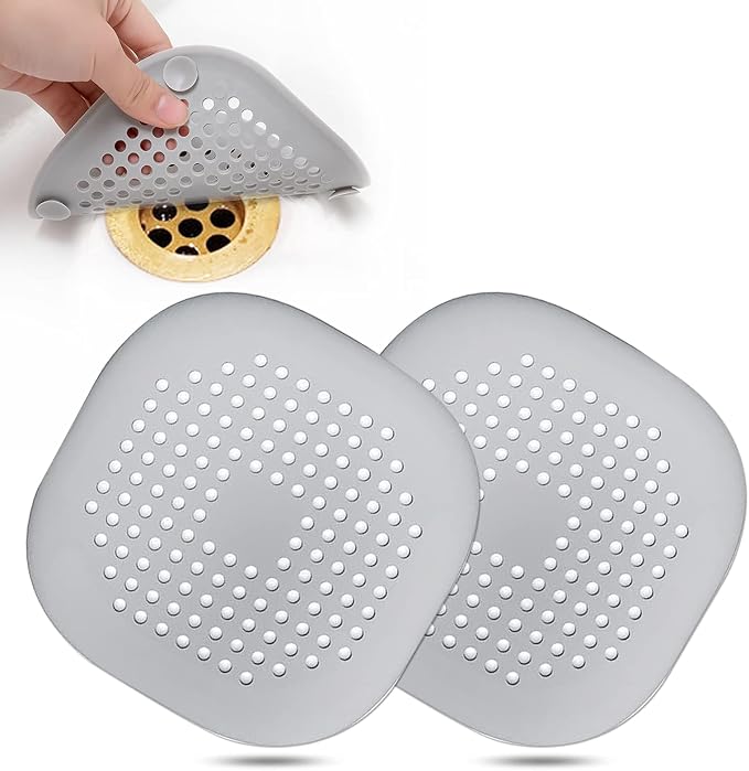 Bovinde Hair Drain Catcher, Square Cover by Bovinde