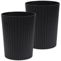 JiatuA Small Trash Can Plastic Wastebasket Round Garbage Container Bin by JiatuA