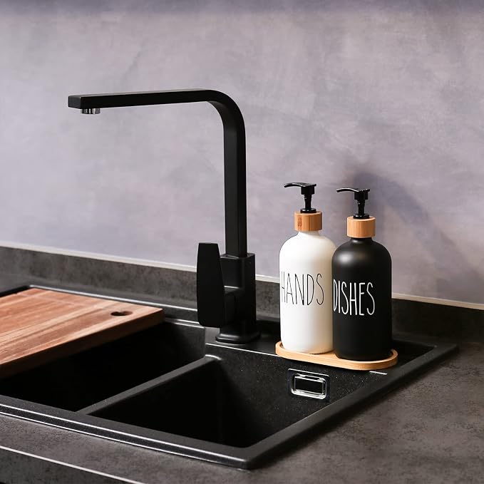 MOMEEMO Soap Dispenser Set, Suitable - Image 2