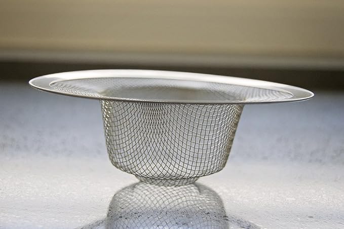 Evriholder Mesh Sink Drain Catcher, Secure Fit Strainer Prevents Clogging from - Image 2