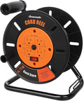 DEWENWILS Extension Cord Storage Reel, Hand Wind Retractable Open Cord Reel | by DEWENWILS