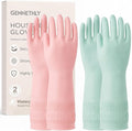 Rubber Dishwashing Gloves, Reusable Cleaning Dish Gloves by Unknown
