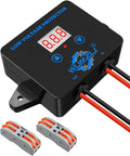 12V-36V DC Digital Low Voltage Protection Module with Display, Over Discharge Cut-Off Switch for Battery Protection Voltage Monitoring and Disconnect