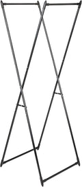 Household Essentials Valet Folding Clothes Rack, Strong Metal X-Frame, Chic by HouseholdEssentials