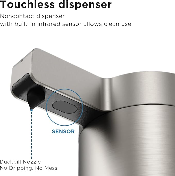 Newise Automatic Soap Dispenser - 9 oz - Image 4