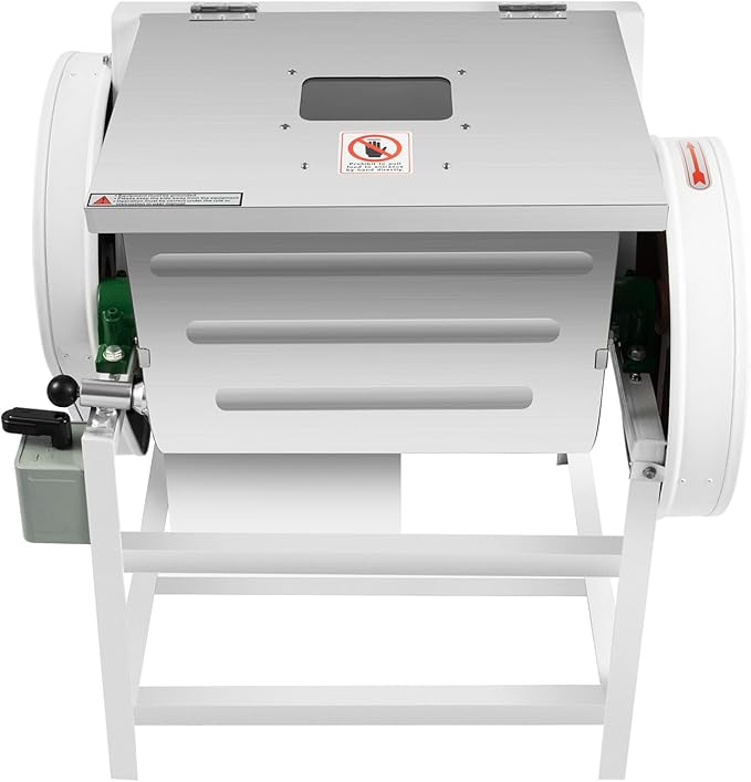 Commercial Dough Mixer Big Electric Flour Mixing Machine 1500W 30QT Large Capacity Heavy Duty Dough Kneading Machine with 90° Tilt Bowl, Dual Rotation for Bakeries, Pizzerias, Restaurants