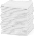 Shop Towels – Pack of 50 Reusable Cleaning Rags – Durable Quality Cotton – 13" by Talvania