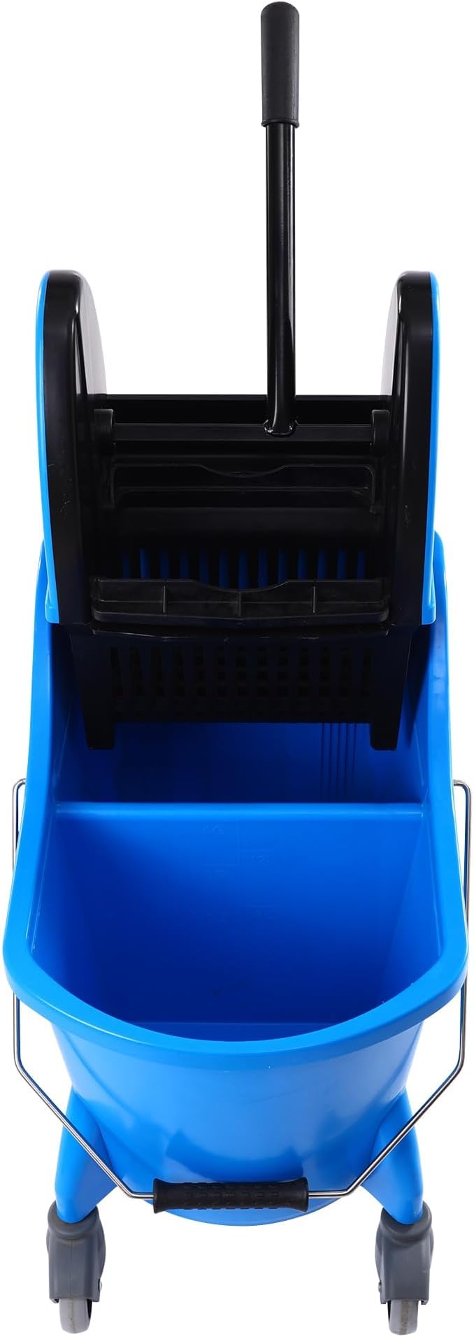 Mop Bucket with Wringer, Mop Bucket Separate Dirty Water - Image 6