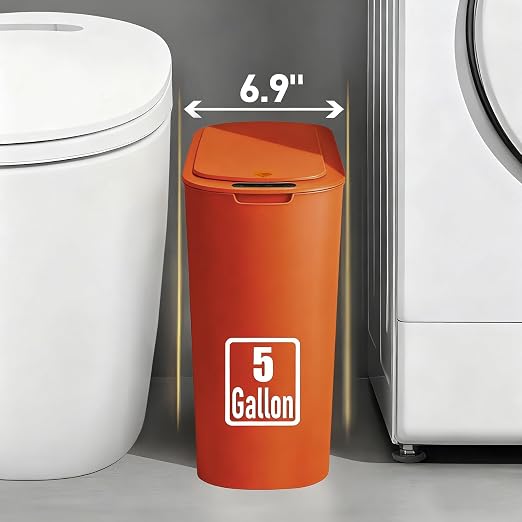 TIPGO 5 Gallon Automatic Bathroom Trash Can - Image 4