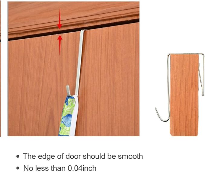 2PCS Hanging Laundry Hamper Bag Over the Door Laundry Hamper Wall Hamper Large - Image 5