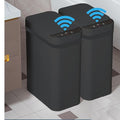 2 PACK - Touchless Bathroom Trash Can - Skinny Motion Sensor Trash Bin | Smart by Yatmung