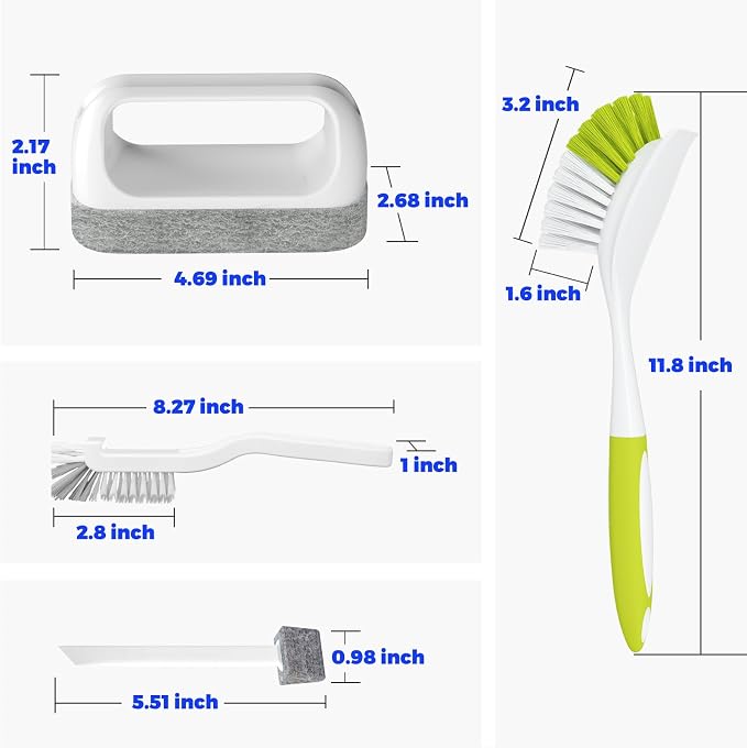 Holikme Dish Brush Cleaning Brush Set - Image 6