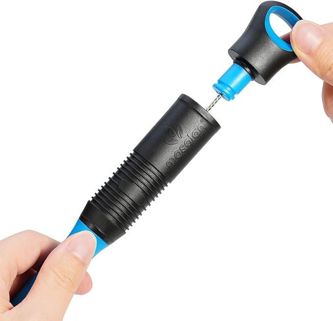 MOSOLAN 2-in-1 Bottle Brush and Straw Cleaner Brush, Breezy Blue, 1 Pack | Long - Image 5